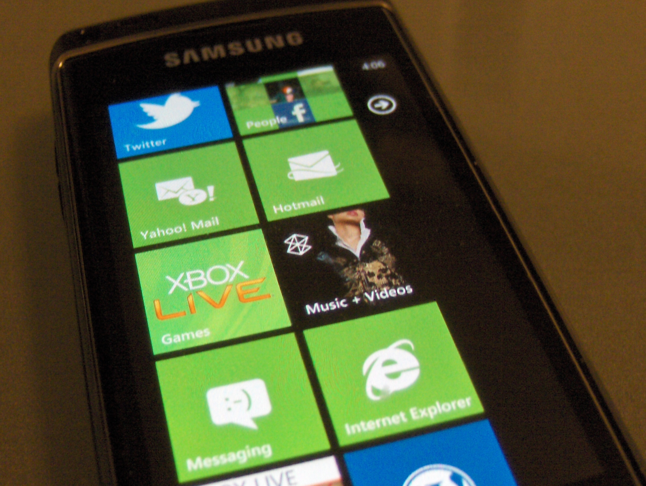 Samsung с windows phone 7 что