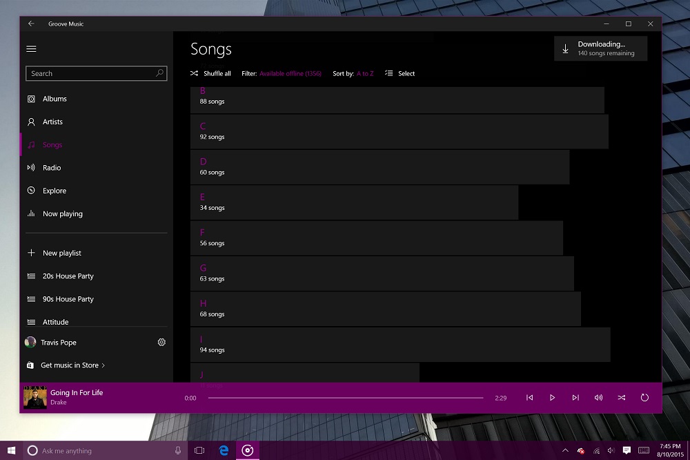 Groove Music for Windows 10 (9)