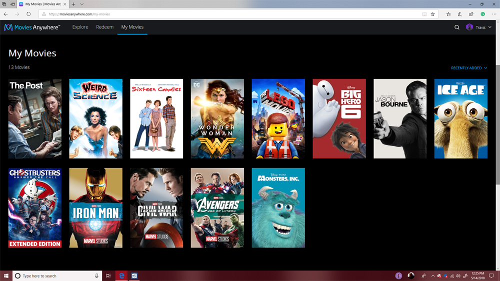 how to watch itunes movies on pc