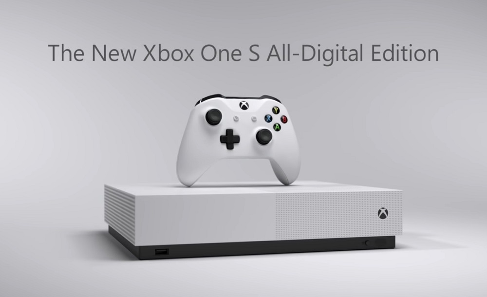 xbox one s no disc drive